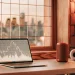 Best algo trading apps for 2025 on a laptop with market chart.