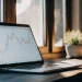 FN Capital vs. Thinkorswim stock charts on a laptop for beginner traders.