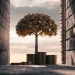 Coin tree representing dividend stock growth for passive income.