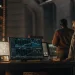 Nurp trading bot cost analysis on computer screens.